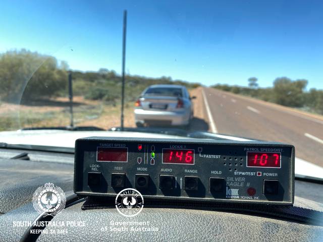 Provisional driver caught speeding