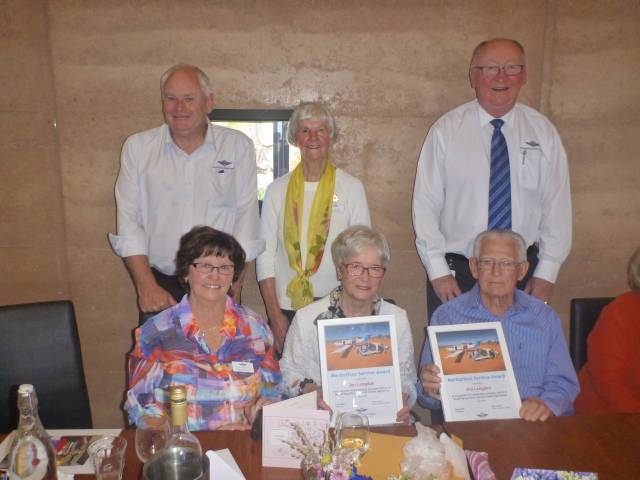 Langdons honoured for RFDS service