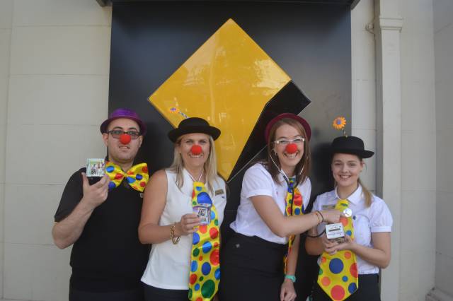 Clowning around for a good cause