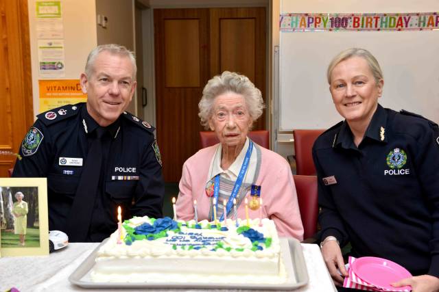 State’s oldest female police officer passes