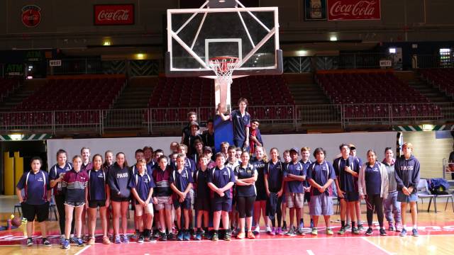 PASS students visit 36ers in Adelaide