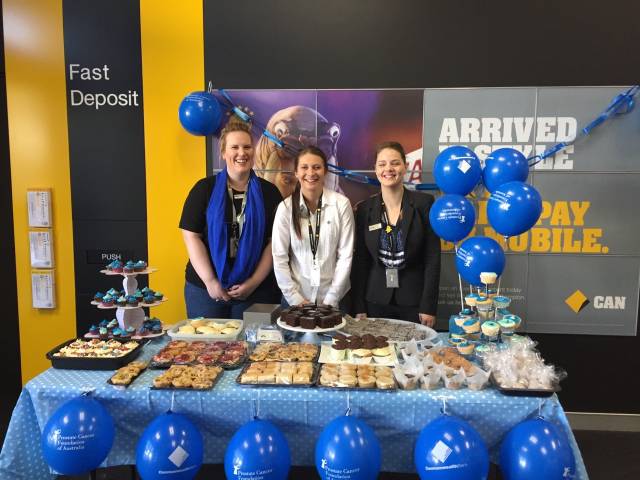 Local bank staff bake for a good cause