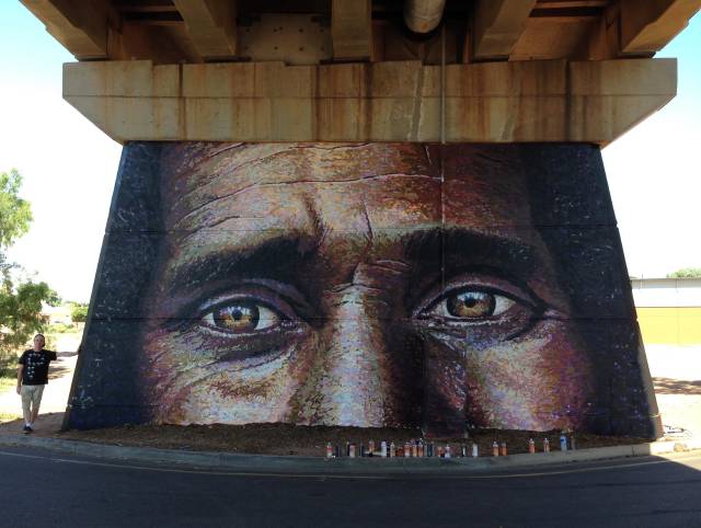 New Baluch Bridge mural turns heads