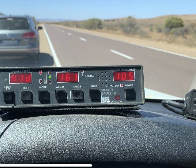 Speeding drivers cop hefty fines