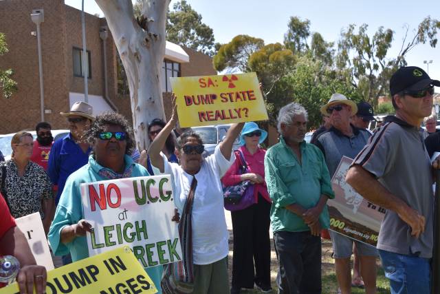 Farmers, traditional owners and ratepayers unite in anti-nuclear rally