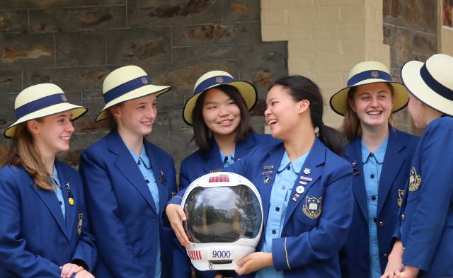 Walford girls take off to Space Camp