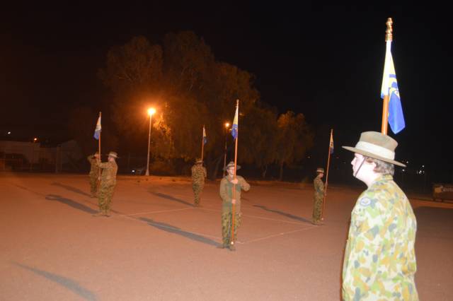 Army Cadets get ready for Anzac Day