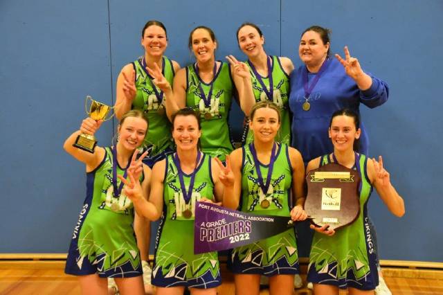 Vikings take out back-to-back premierships in netball finals