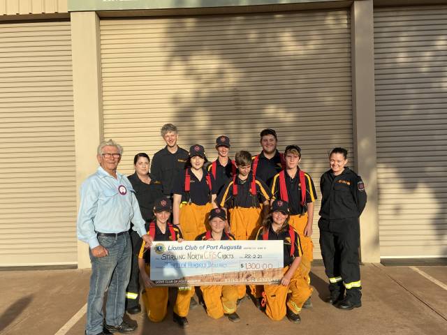 Cadets boosted by Lions donation