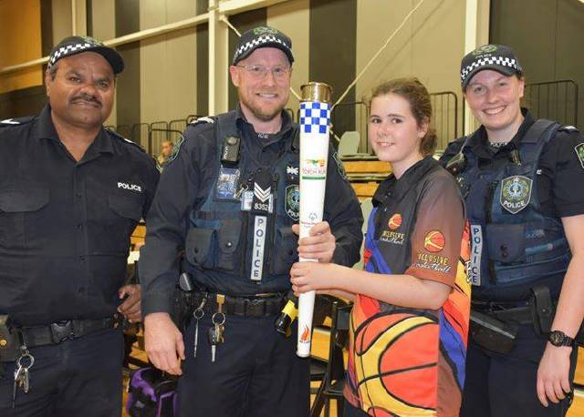 Basketballers host Special Olympics Torch