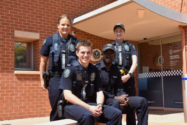 New faces at Port Augusta police station