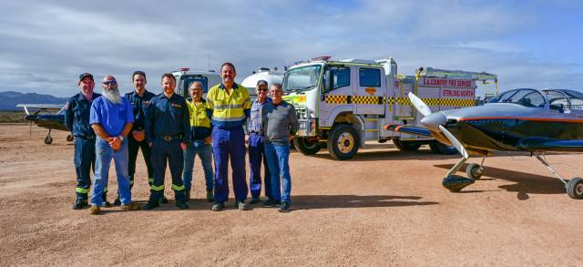Flinders Power delivers on $150,000 airstrip promise