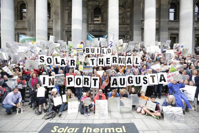 Repower rallies on North Terrace