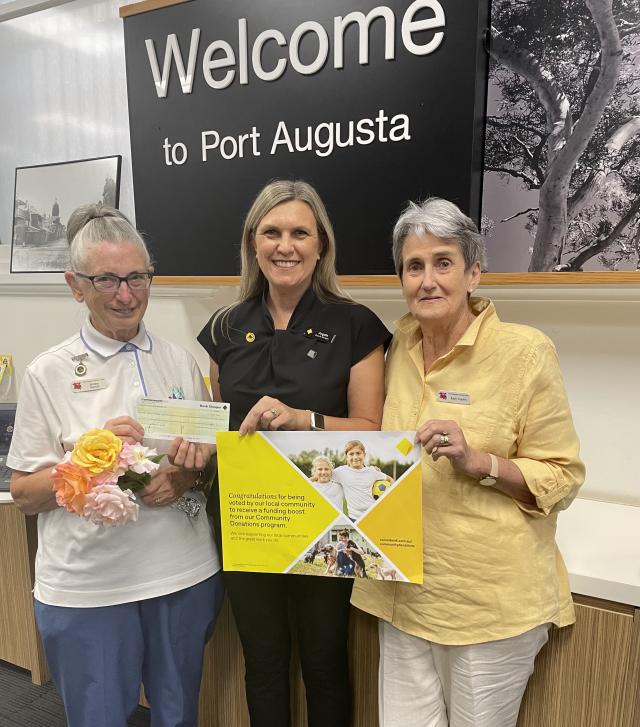 Commonwealth donation seeks growing future for Port Augusta Garden Club