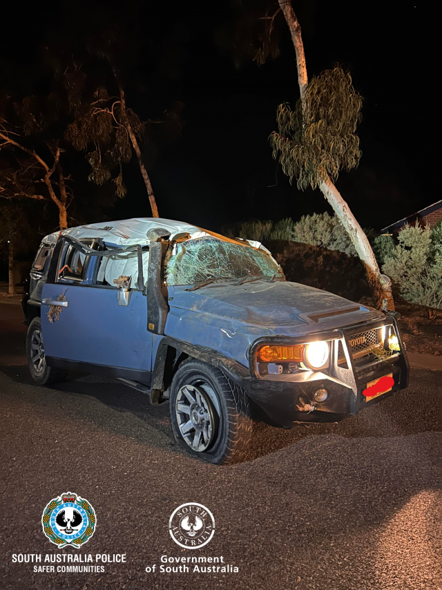 Crash and pursuit in Port Augusta ends in arrest
