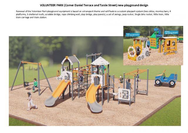 Volunteer Park playground set for upgrade