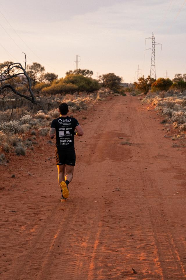Former Port Augusta resident runs ultramarathon for mental health and community spirt