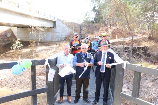 Booleroo – Stone Hut Rail Trail officially opened