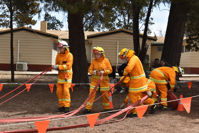 CFS cadets show their stuff