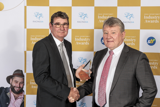 Local Darren Bonetti recognised at SA Racing Industry Awards