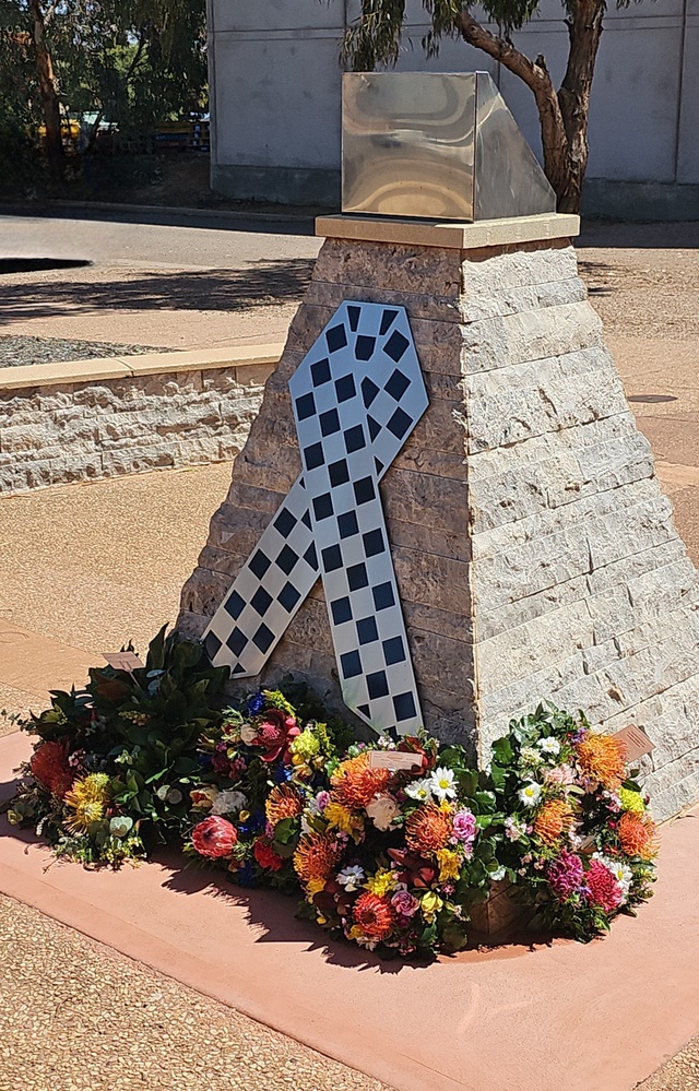 Port Augusta police hold Remembrance Day service