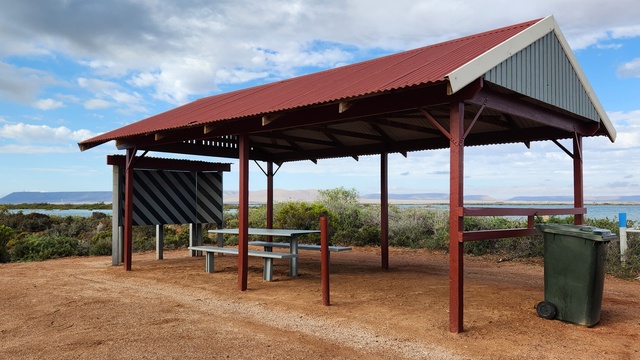 Port Augusta Back Beach shelter revamped