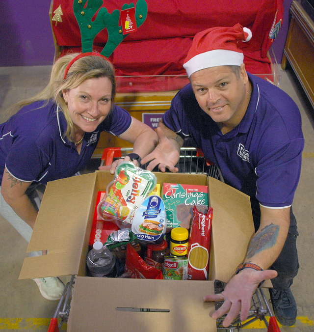 GFG teams up with Foodbank to spread Christmas cheer