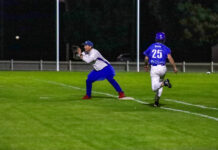 Blues in double header loss