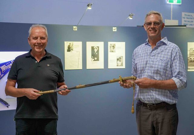 Sword donated to museum