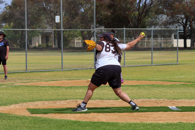 Two hot days of softball