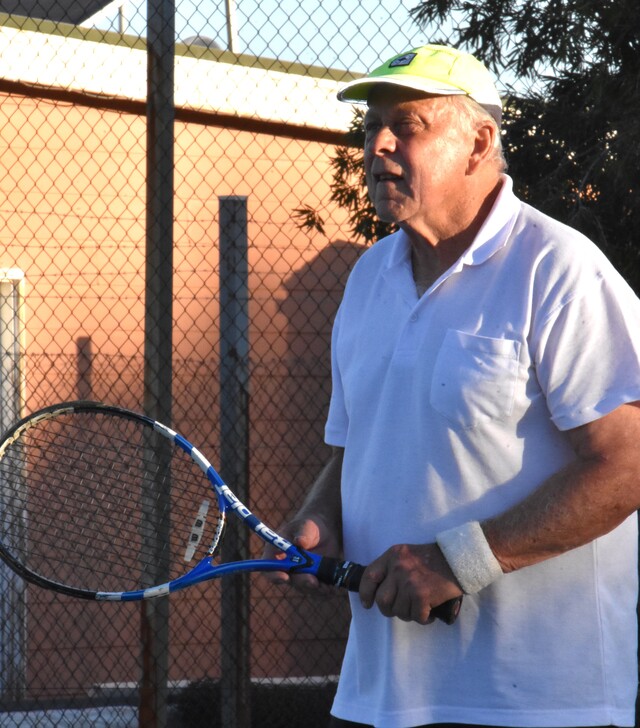 Twilight tennis commences