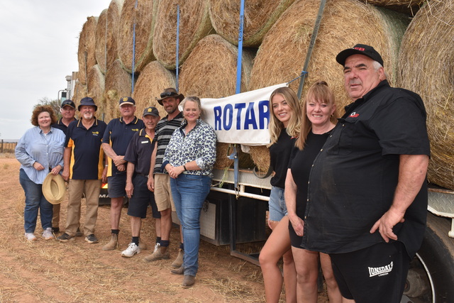 Rotary backs farmer fodder relief