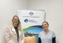 Lending a hand to help locals