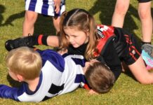 Auskickers on the park