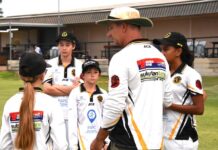 Hitting life, sport for six