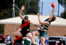 Football finals fever action