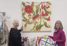 Art in Full Bloom exhibit opened