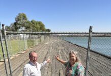 Wharf plans on review