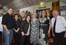 Locals get together at the golf club