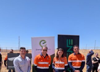 Hallett battery project reaches milestone