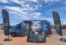 SAPOL run recruitment drive during Crows Community Camp